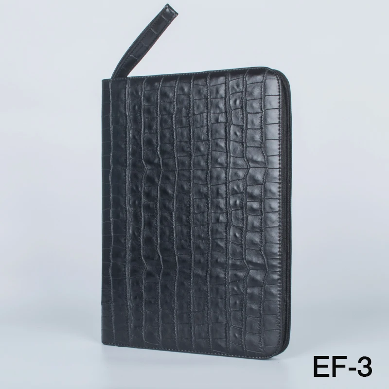 

48 FOUNTAIN New Arrival Top Quality Black Crocodile pattern Color Fountain Pen Roller Pencil Case Holder Fit For