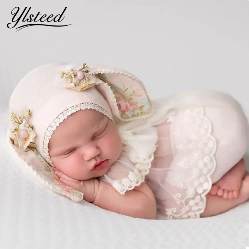 Ylsteed 3 шт. в комплекте реквизит для фотосъемки новорожденных виде ушей кролика