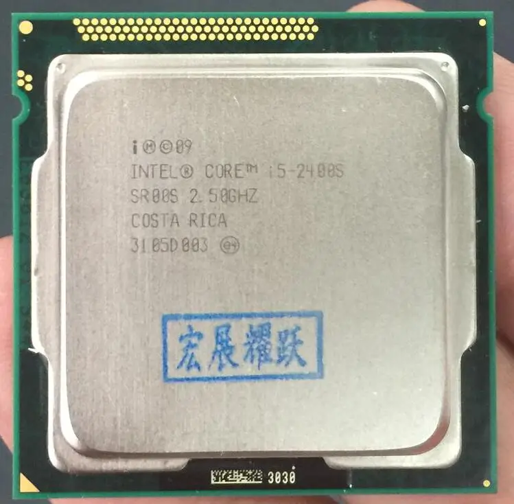 Процессор Intel Core i5-2400s i5 2400S(6 Мб кэш-памяти, 2,5 ГГц) LGA1155 настольный процессор