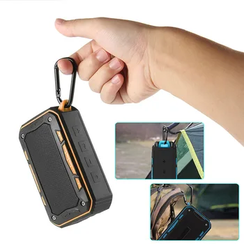 

Portable IP67 Waterproof Bluetooth Speaker Outdoor Sport Cycling Mount Speaker Column Handsfree Subwoofer Loudspeaker TF Radio