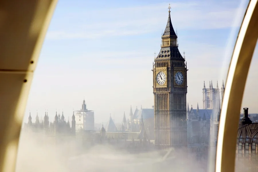 

Laeacco London Big Ben City Buildings Scenic Photography Background Customized Photographic Backdrops For Photo Studio