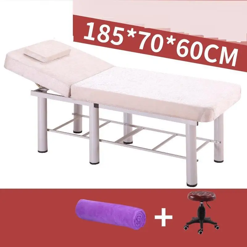 Massagetafel Letto piegevole Masaj Koltugu Lettino Massaggio Cadeira De Massagem педикюр салон складной стол-стул Массажная кровать - Цвет: MODEL B