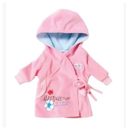 Free Shipping Doll Clothes coat Wear fit 43cm Baby Born zapf Children best Birthday Gift Christmas