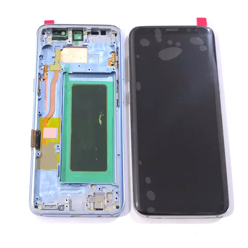 ЖК экран и тачскрин с рамкой для Samsung Galaxy S8 G950F G950 / s8 plus G955F замена Amoled|Экраны
