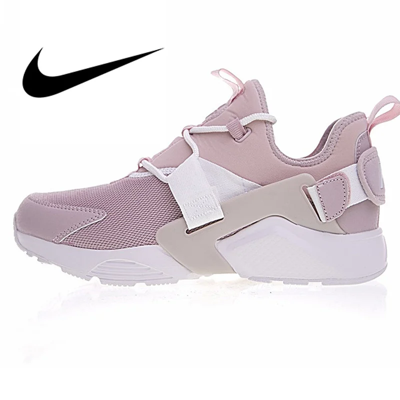 

Original Authentic Nike AIR HUARACHE CITY LOW Womens Running Shoes Non-slip Classic Athletic Designer Footwear AH6804-100