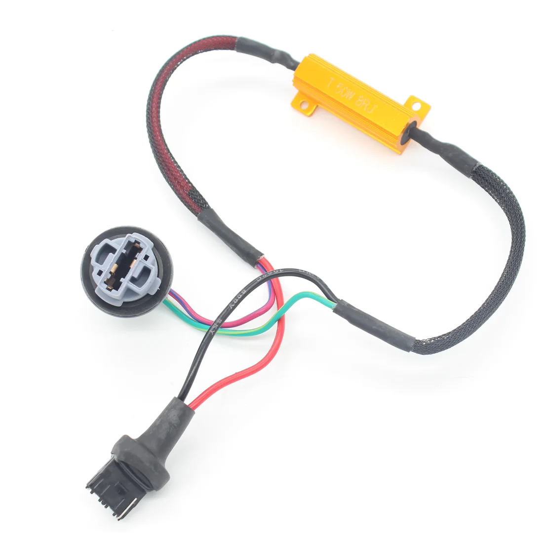 

Auto T20 7440 W21 W21W Car LED Turn Singal Load Resistor for Fix LED Bulb Fast Hyper Flash Turn Signal car styling
