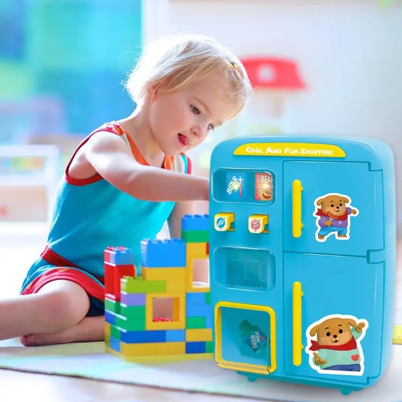 Детский мини игрушечный миксер игровой набор игрушечный электрический холодильник