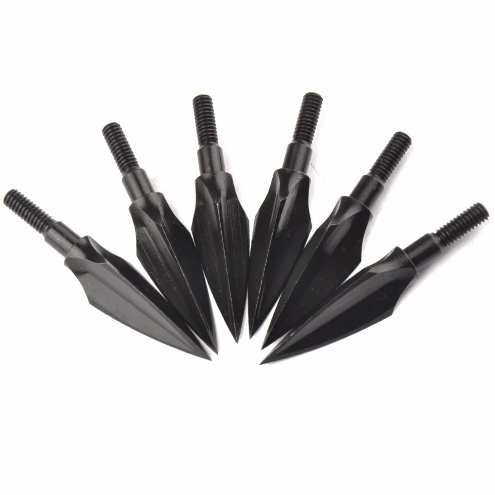 3/6/12 шт. стрелы для арбалета из зернистой стали 125|arrow accessories|crossbow arrowsarrow tip |