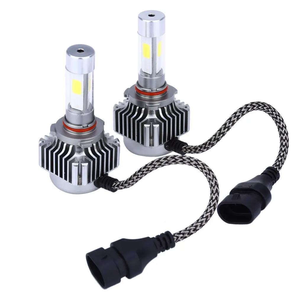 

H10 Car Headlight COB LED Vehicle Conversion Bulb Low Power Consumption Automotive Light Bulbs Kit 6000K 9005 9006 36W 4800LM