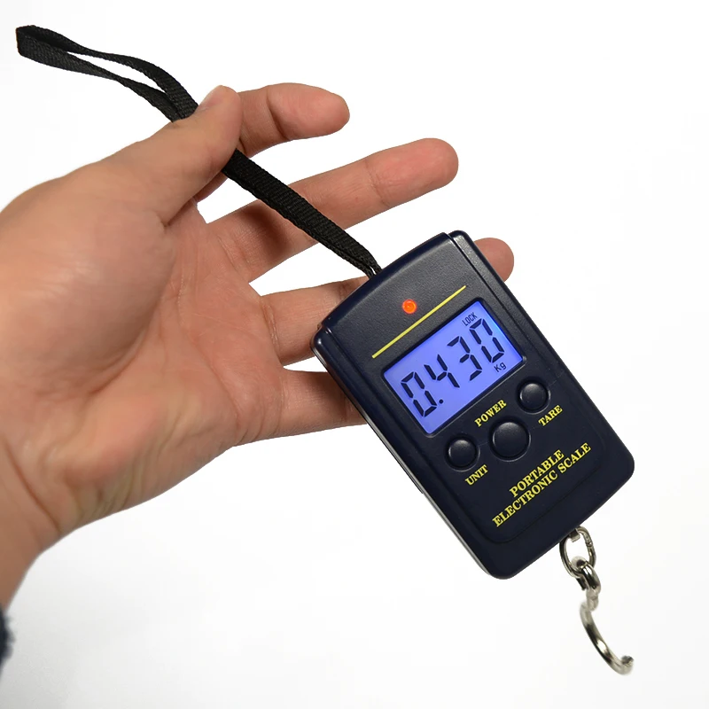 Mini Portable Electronic Digital Fishing Scale 40kg10g 10kg5g Travel Luggage Weight Scale Fishing Tool Hot Sale (2)