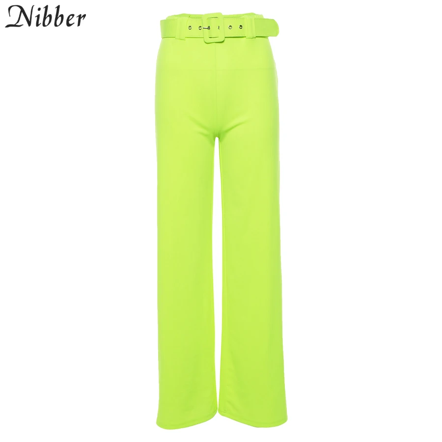 Nibber office ladies Elegant Solid wide leg pants women 2019 spring autumn high street casual Slim Soft pants femme black mujer Nibber office ladies Elegant Solid wide leg pants women 2019 spring autumn high street casual Slim Soft pants femme black mujer