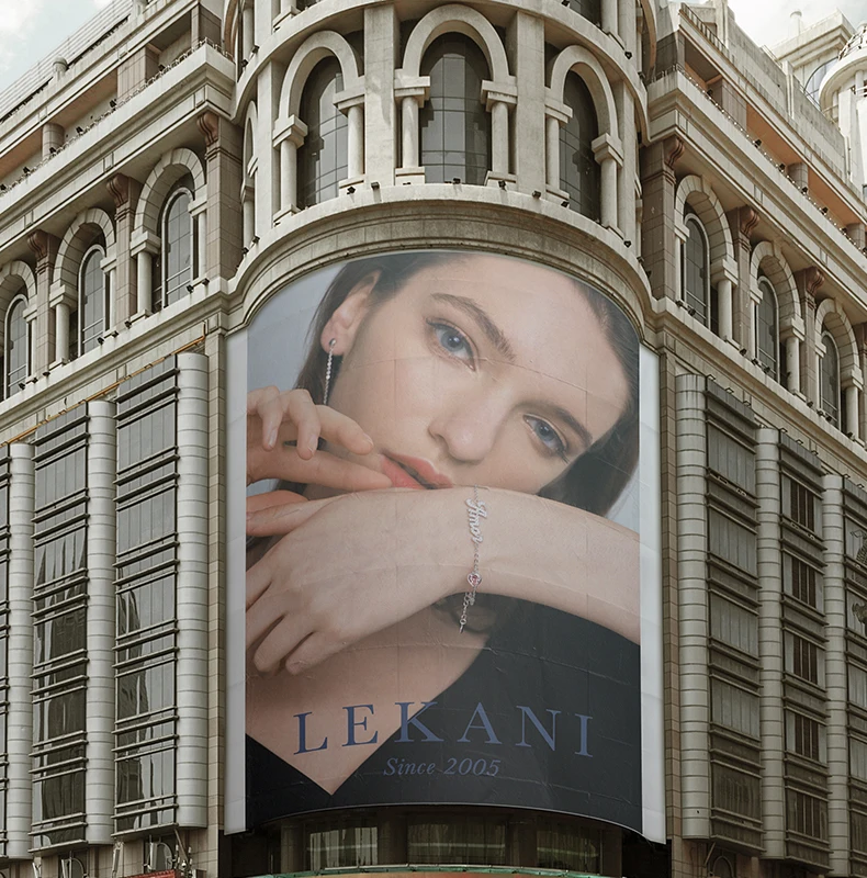 LEKANI, новинка, двойной круг, Луна и звезда, ожерелье, колье, вечность, переплетенный обруч, бесконечность, колье, бижутерия, украшение