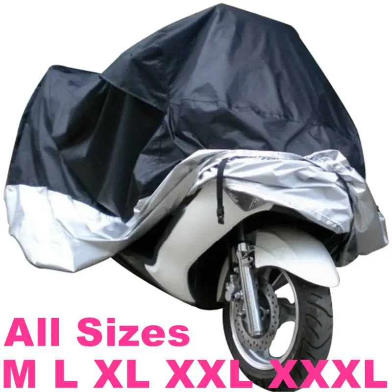 Товар Black with Silver/Red/Green Motorcycle Cover <b>Waterproof</b> ...