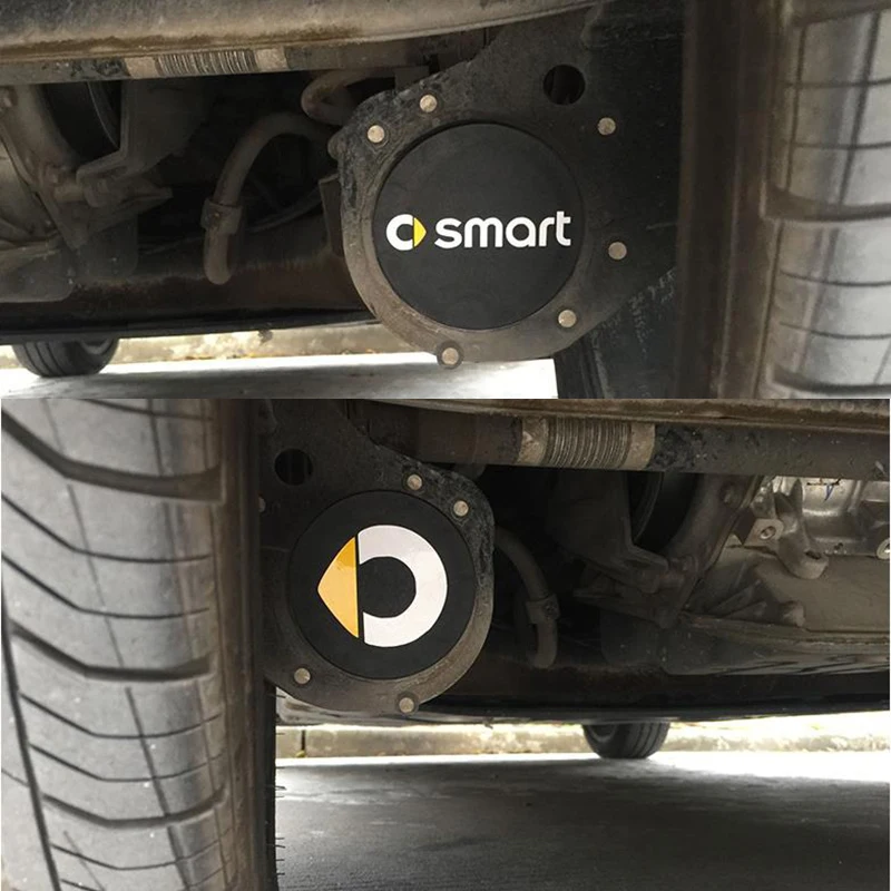 

1pcs Rear Waterproof Anit Rust Tail Pipe Exhaust Tip Cover Protector Car Styling Accessories for Smart 451 453 Fortwo Forfour