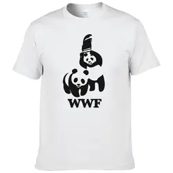 2019 борьба панда комедии короткий рукав прохладный Camiseta футболка для мужчин Летняя мода забавные BSPB