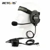RETEVIS EH060K Tactical Headset Military Wakie Talkie Headset Airsoft Game Microphone For Kenwood ForBaofeng UV-5R/UV82 RT1/RT81 ► Photo 1/6