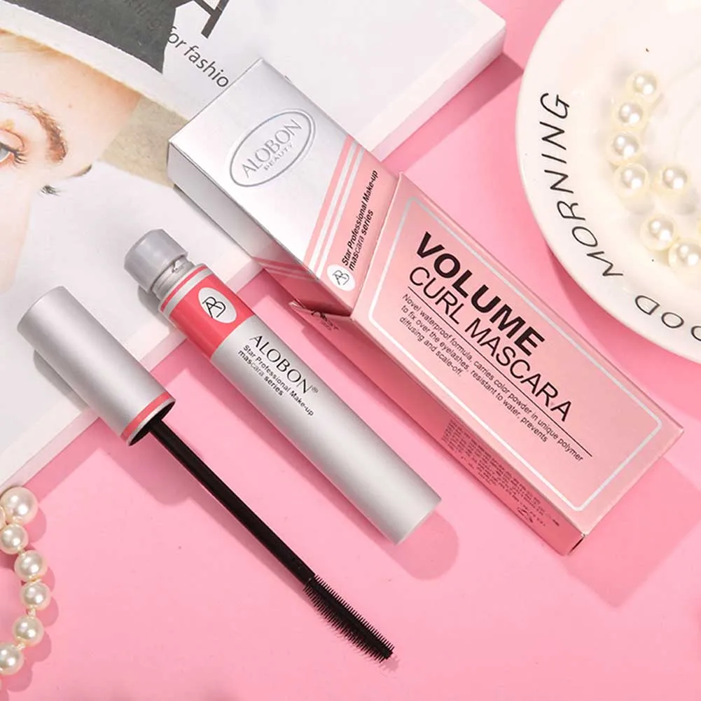 Dropshipping 12ml Makeup Mascara Curl Eyelash Extension Waterproof