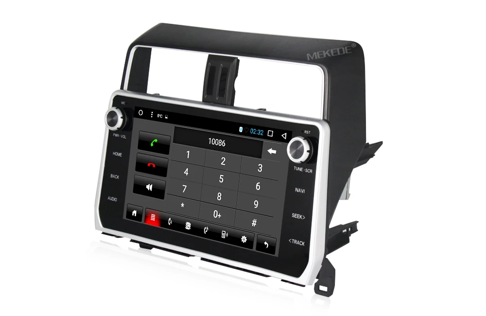 Excellent topway T3 Android 7.1  Car DVD multimedia player for toyota prado 2017 2018  with 3G WIFI BT SWC 2G RAM 16G ROM free shipping 32