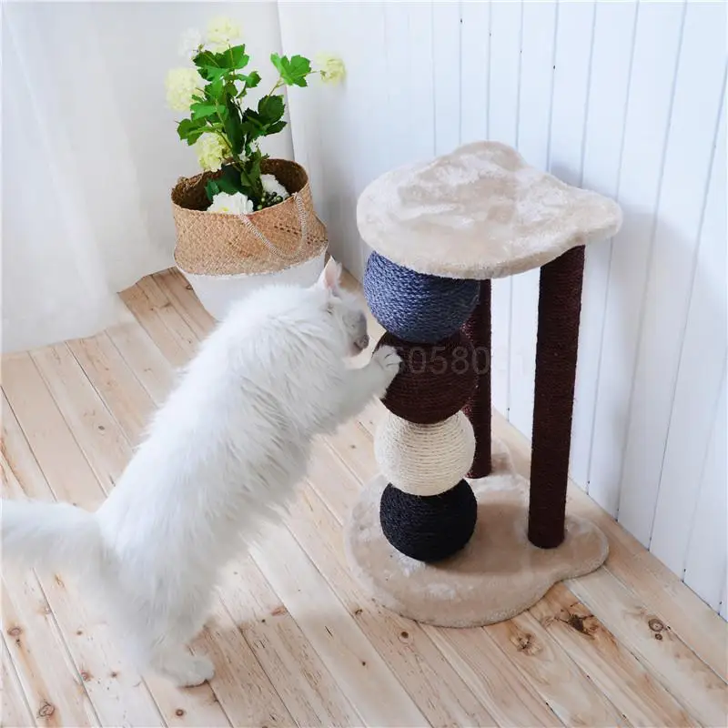 Хорошо смотрится! Супер sisal износостойкая доска для кошачьего лазания рамка