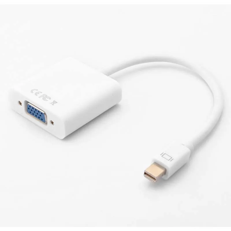 10 قطعة البسيطة DisplayPort موانئ دبي الصاعقة لمحول VGA كابلات منتجات APPLE ماك بوك برو