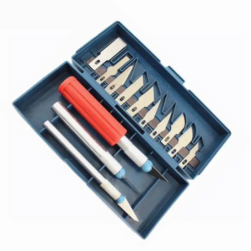 

Wholesale 300 set (13pcs/Set) Wood Carving Tools Fruit Food Craft Sculpture Engraving Scalpel Artist Knife DIY Cutting Tool