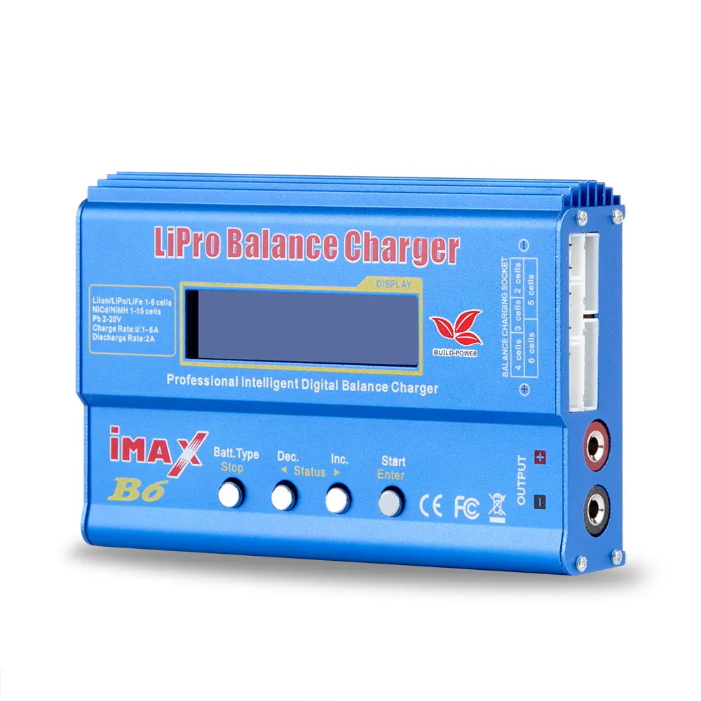 Зарядное устройство для аккумуляторов Lipo Balance charger iMAX B6 12V charger Lipro Digital RC battery Balance charger 12V power Adapter