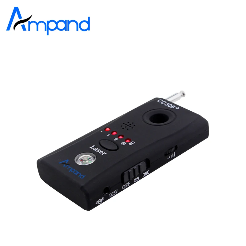 CC308 Wireless FNR Full frequency Detector GSM Device Finder Hidden Camera Lser Lens Anti Spy Bug