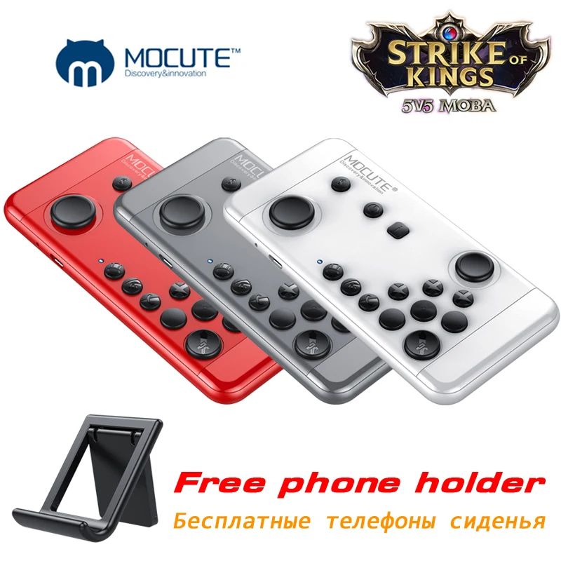 Kopen Originele MOCUTE 055 GamePad Joystick draadloze Bluetooth Controller Afstandsbediening gamepad Voor IOS Android Telefoon Tablet PC