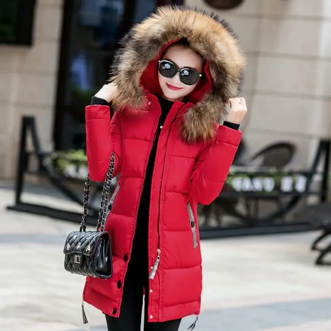 Épais D'hiver Nouveau Veste Pour Manteau Hiver Coton Survêtement Parkas Outwear Femmes wx66qYIP