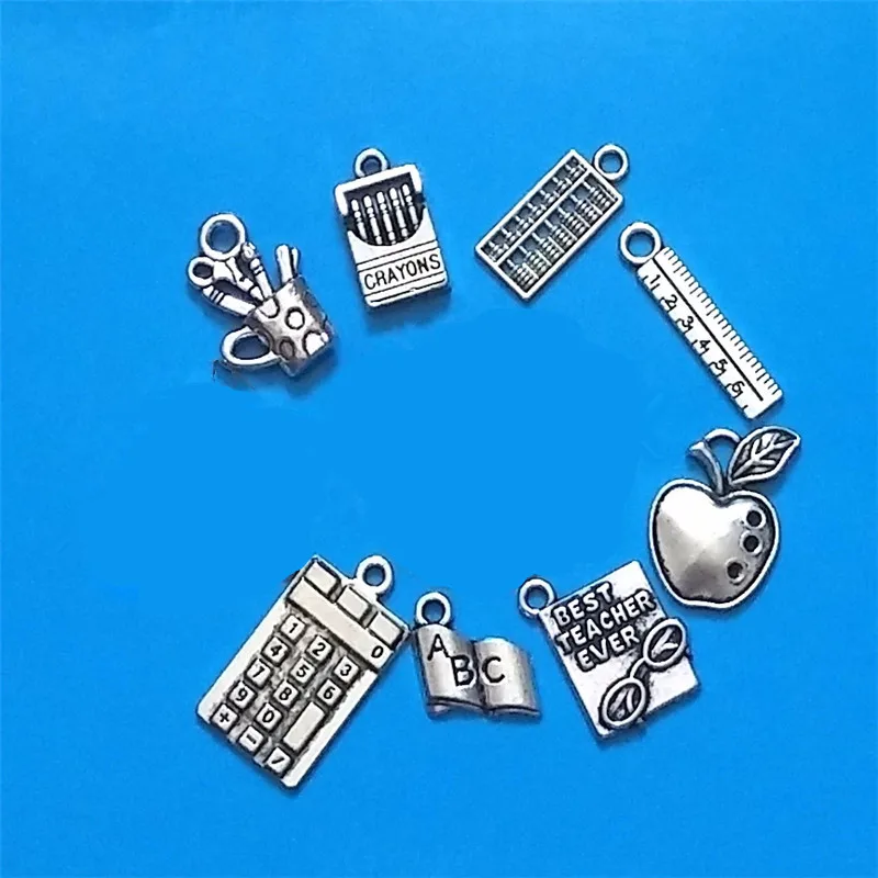 teacher charm collection
