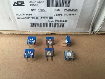 

Original new 100% Spain import CA9PV10-10KA2020G horizontal trimming potentiometer adjustable resistor 10*10 (SWITCH)