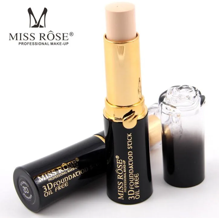 

MISS ROSE Single Head Face Concealer Face Foundation Makeup Natural Cream Concealer Pen Highlight Contour Pen Stick