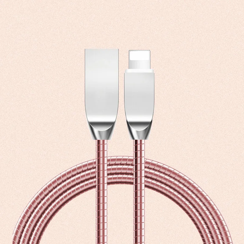 USB кабель для зарядки и передачи данных 1 м оригинальный металлический провод