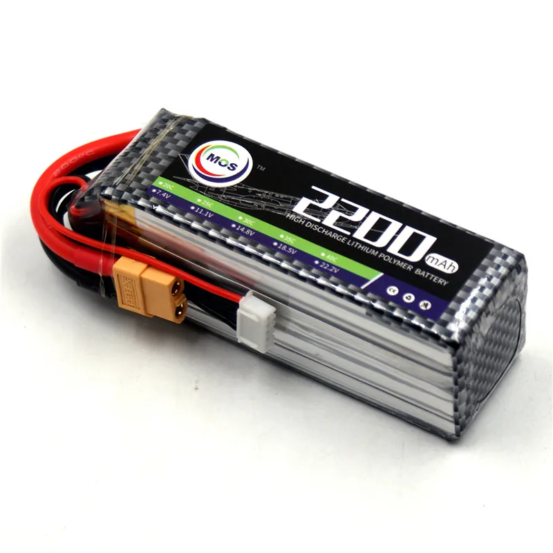 MOS 4S lipo аккумулятор 14 8 v 2200mAh 40C для rc вертолета автомобиля лодки квадрокоптера