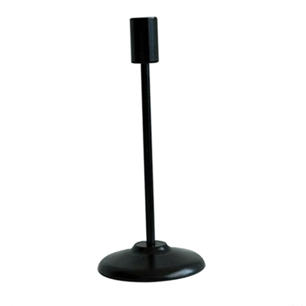 Black L Креативный Подсвечник подставка для свечей украшение для ужина - Color: Black L