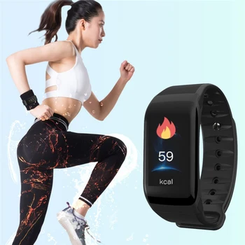 

Smart Sports Watches Tracker Waterproof Heart Rate Monitor Blood Pressure Wristband Outdoor Fitness Equipment