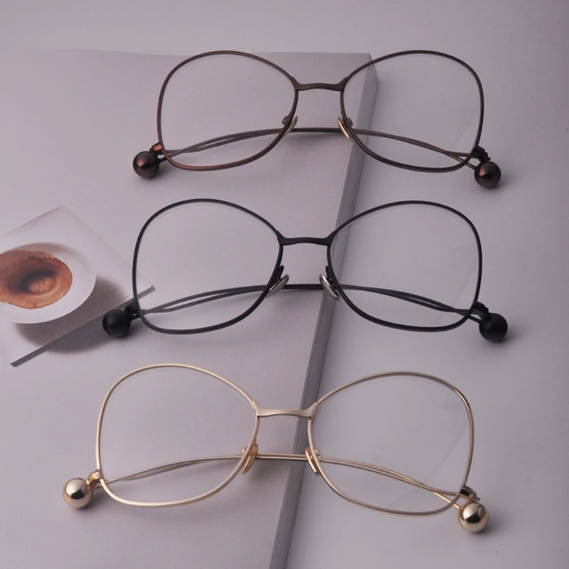 Детские оптические очки с круглой оправой в металлической оправе|frames eyewear|eyewear