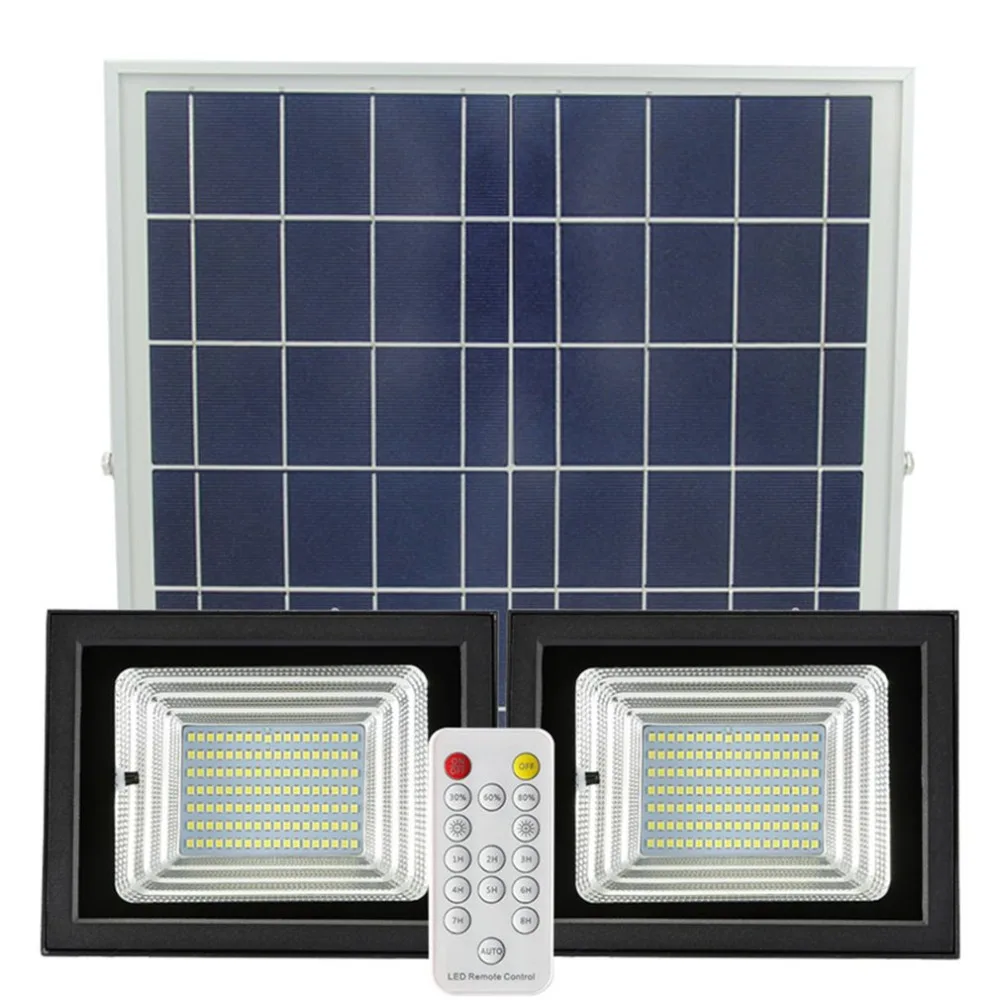 Tipo Split PIR Sensor de movimiento de la lámpara Solar de Control remoto 6 W/10 W Panel Solar de interior al aire libre para jardín al aire libre de la iluminación - 2