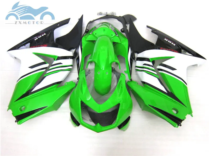fitinject комплект обтекателей для Kawasaki Ninja 250R 2008- ZX250R спортивные дорожные Мотоциклы Обтекатели EX250 08-14 зеленые части