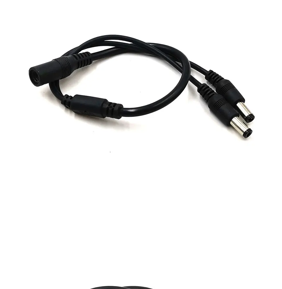 dc connector plug 1 femal to 2 3 4 5 8 male plug  Jack Splitter Adapter cable (7)