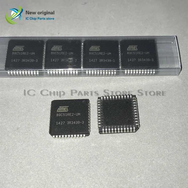 AT89C51RE2-SLSUM AT89C51RE2 PLCC44 Integrated IC Chip New original