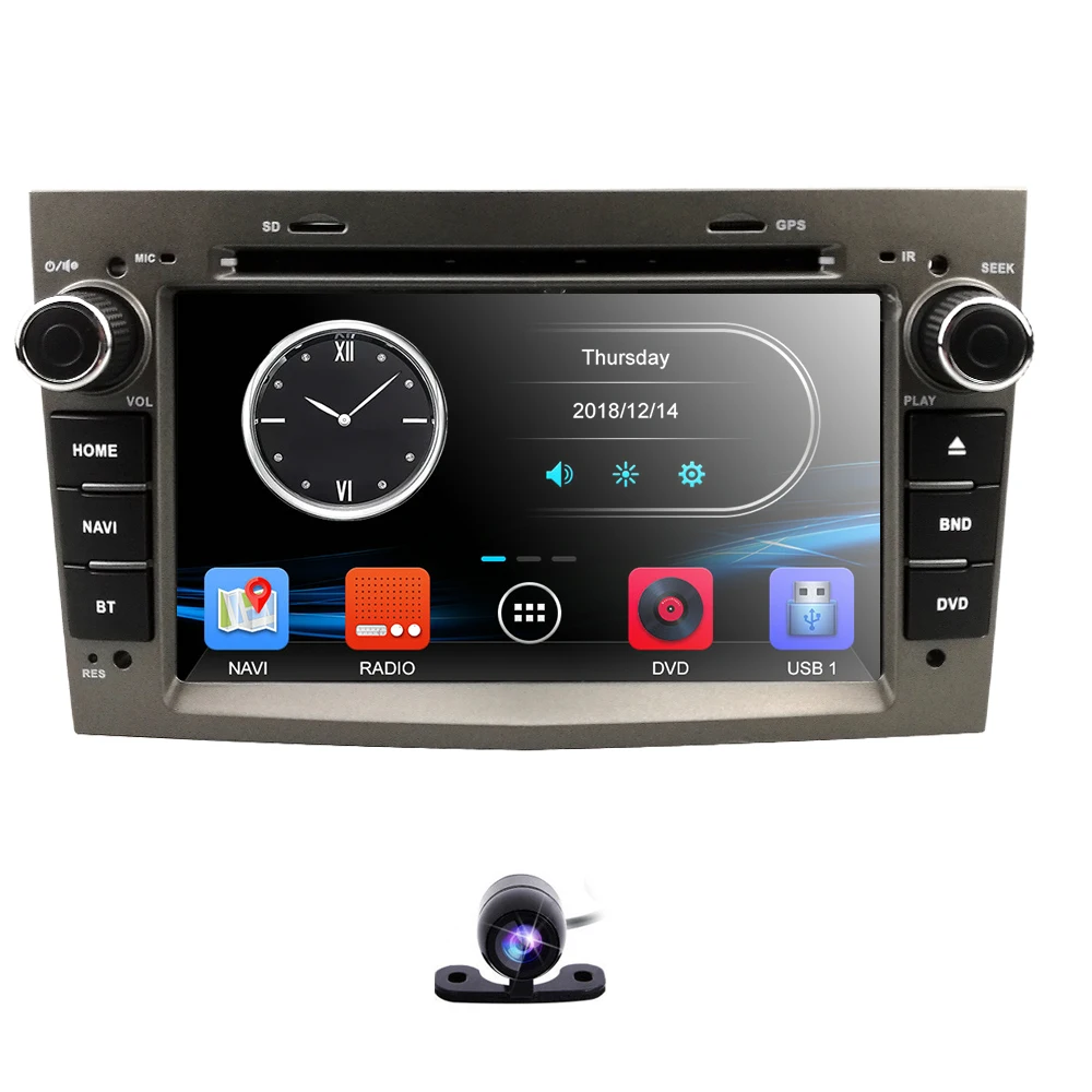 Cheap Car Multimedia player GPS 2 Din For Vauxhall/Opel/Antara/VECTRA/ZAFIRA/Astra H G J Canbus DVD Player Radio BT 1