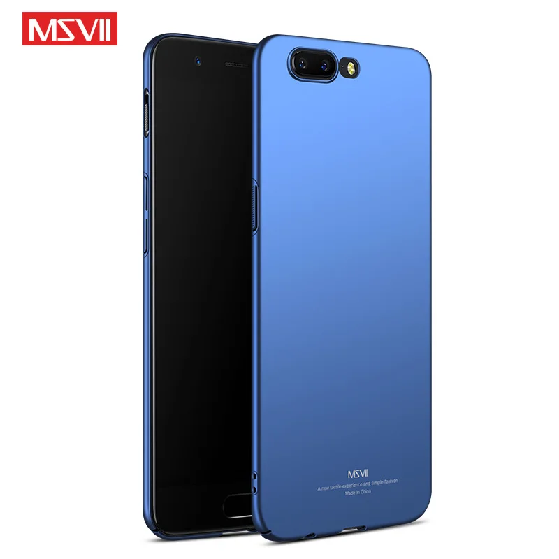 Чехол для oneplus 5 T роскошный чехол MSVII one plus простой + матовый Стильный на заднюю