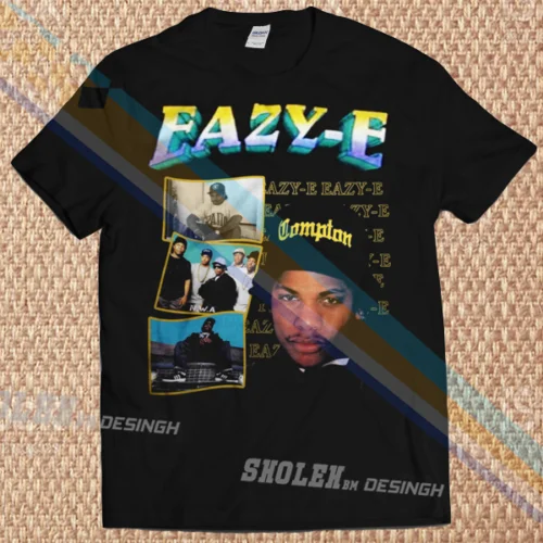 2019 забавная новая ограниченная серия вдохновленная Eazy-E Rap футболка Merch Limited Новая