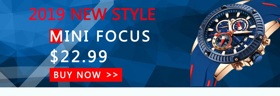 Mens Watches Top Brand Luxury MINIFOCUS Chronograph Sport Men's Wrist Watch 2019 Waterproof Silicone Gentle Male Cock Man 2019 (3)