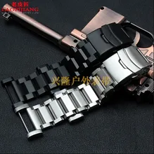 Laopijiang Sunto SUUNTO song Billiton core core watchband accessories watches with solid steel outdoor stainless steel bracelet