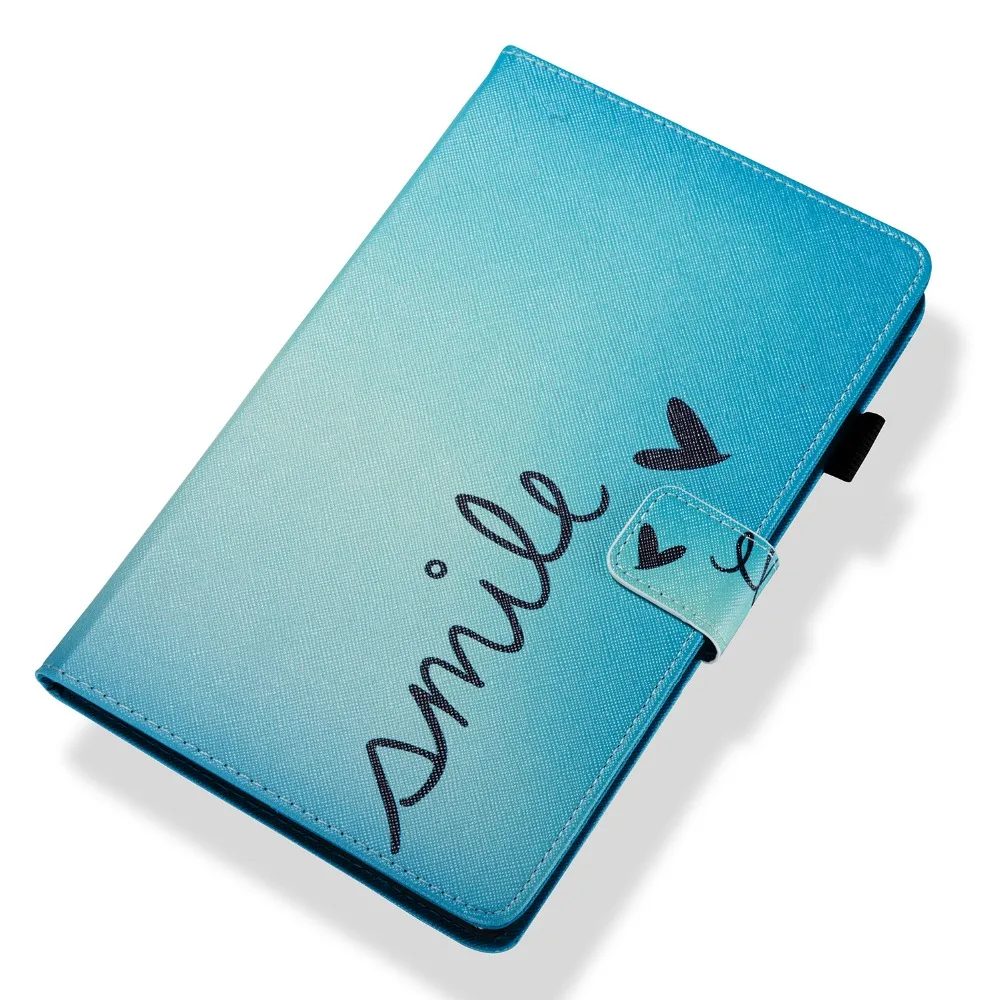 

Fundas For Amazon All New Fire HD 8 Tablet Case For Amazon HD 8" Smart Print Flip pu Leather Stand Book Business Cover