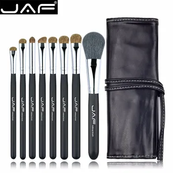 

Professional 8 pcs Make Up Brush Sets with String Leather Case Makeup Brushes Beauty Tool Kit Natural Animal Hair