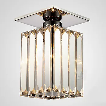 

LED Crystal Ceiling Lamps Modern Crystal Flush Mount Ceiling Lights for Porch Hallway Living Room Lamp Home Lighting Fixtures