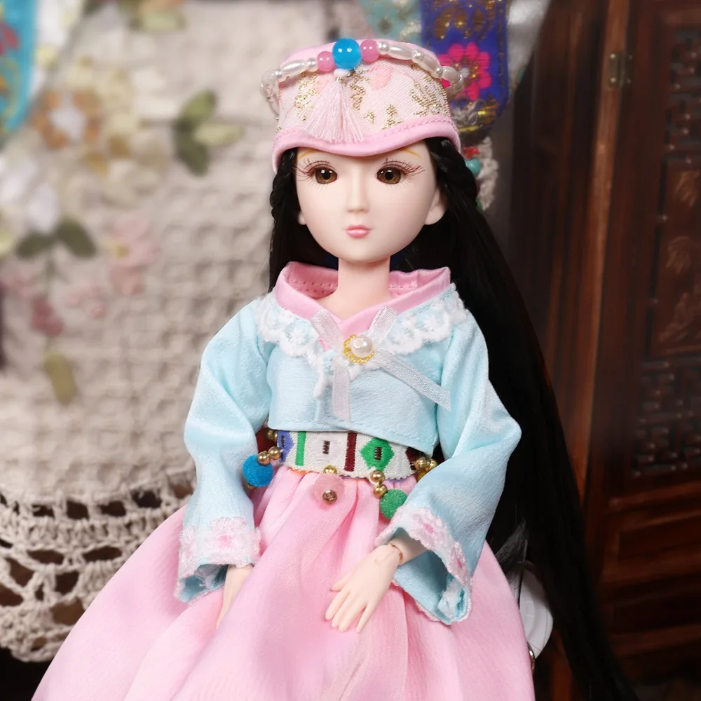 XIAO JING DOLL 1/6 bjd dolls Национальный Стиль 25 см русская австрийская девочка греческая SD